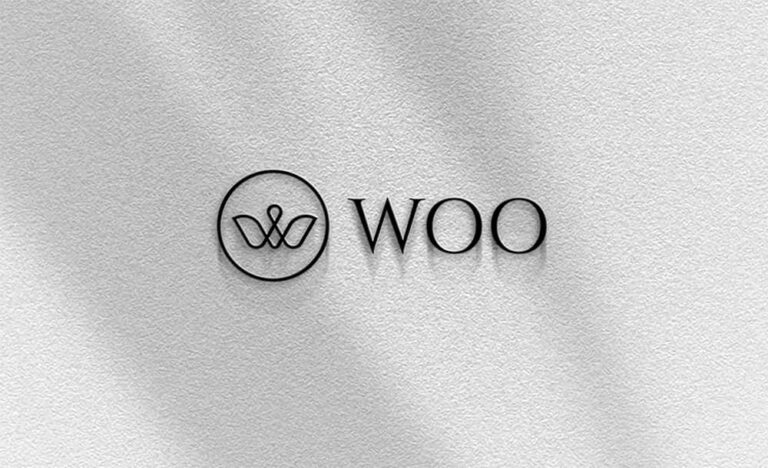 WOO- 3D Logo Mockup